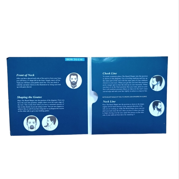 Men's Beard Shaper Tool and comb - Picture 4 of 8